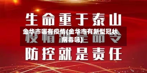 金华市哪有疫情(金华市有新型冠状病毒吗)-第1张图片