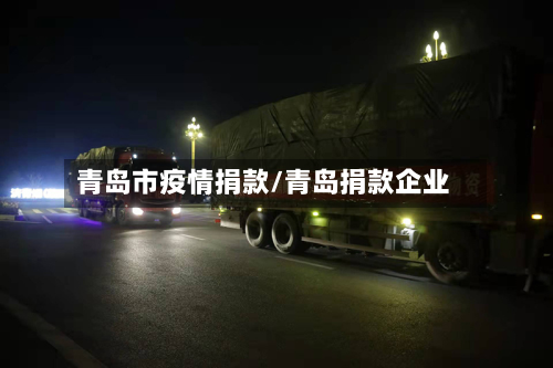 青岛市疫情捐款/青岛捐款企业-第2张图片