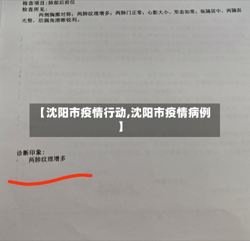 【沈阳市疫情行动,沈阳市疫情病例】-第2张图片