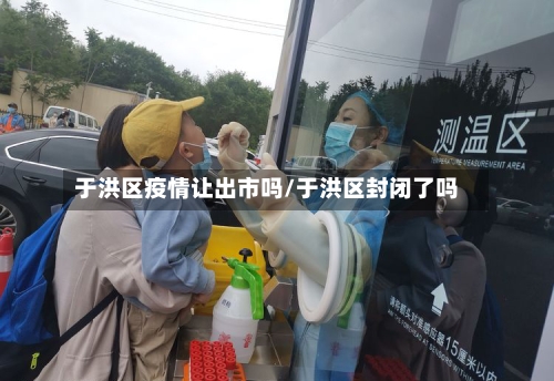 于洪区疫情让出市吗/于洪区封闭了吗-第1张图片