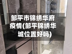 邹平市锦绣华府疫情(邹平锦绣华城位置好吗)-第2张图片