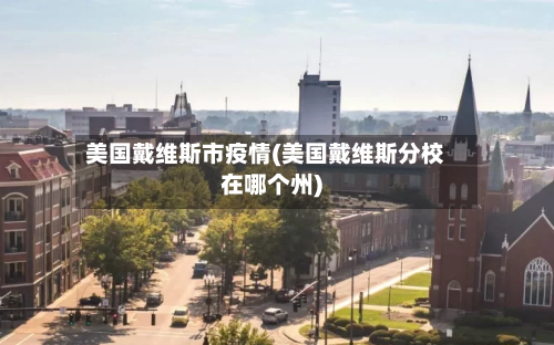 美国戴维斯市疫情(美国戴维斯分校在哪个州)