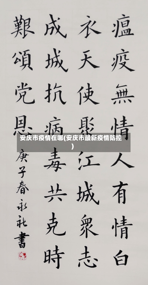 安庆市疫情在哪(安庆市最新疫情防控)