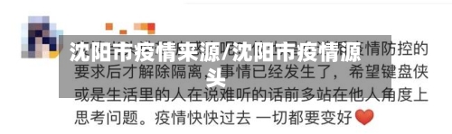 沈阳市疫情来源/沈阳市疫情源头-第2张图片